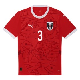 Itävalta Gernot Trauner 3 Koti Euro 2024 - Jalkapallo Pelipaidat (S/S)